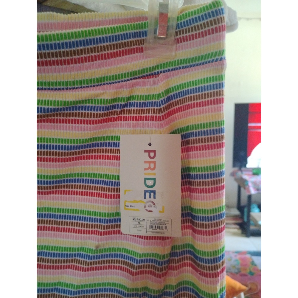 Pride Target Multicolor Rouched Skirt Size XL - Picture 4 of 5